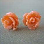 Adorable Mini Rose Earrings..
